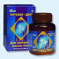 Хитозан-диет капсулы 300 мг, 90 шт - Барсуки